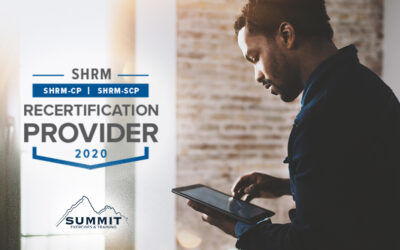 SummitET Achieves SHRM Recertification Provider Status