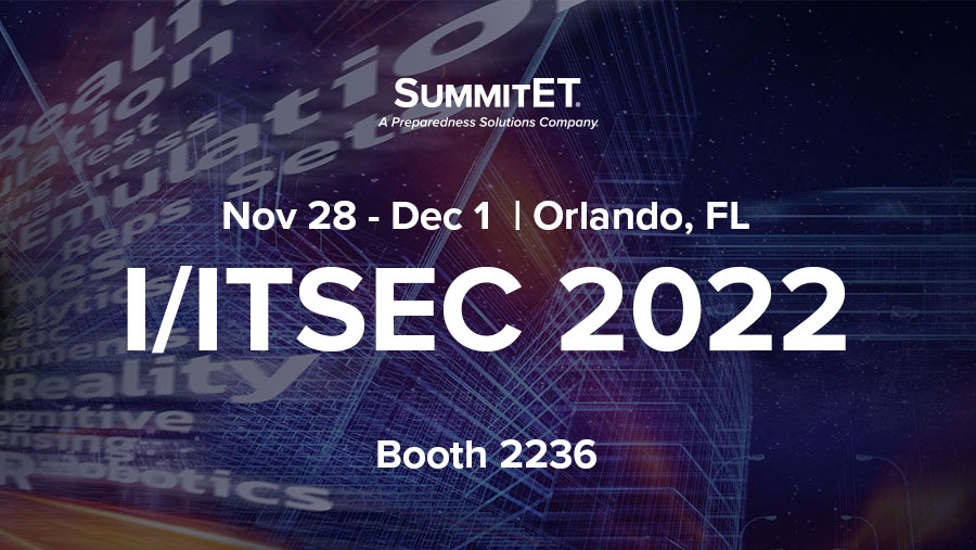 SummitET Offering Training and Simulation Support at I/ITSEC