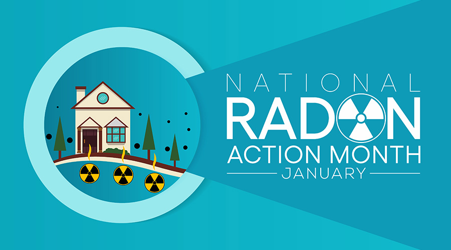 National Radon Action Month January