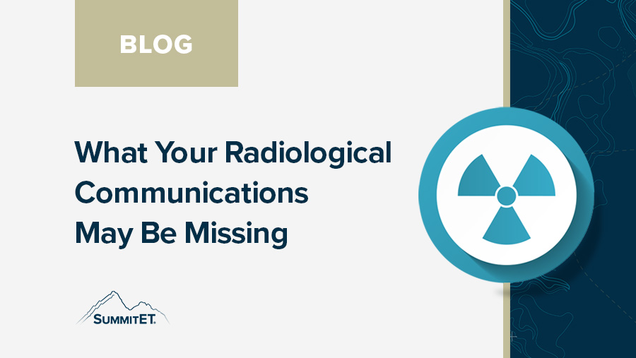 What your radiological communications may be missing