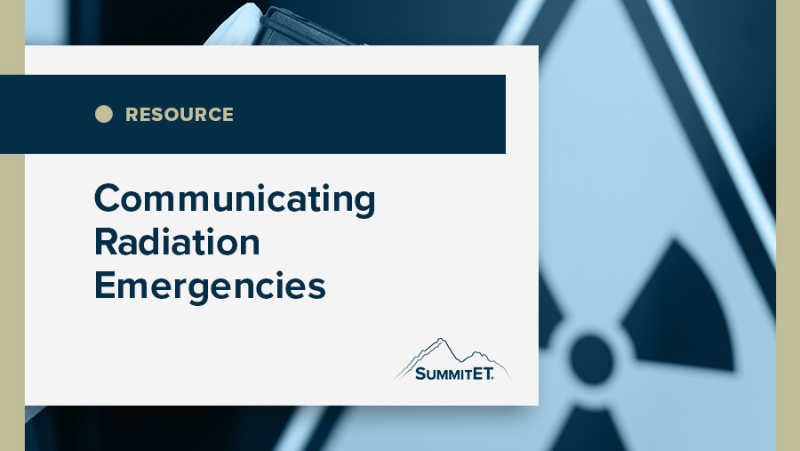 Radiation Communication Resources