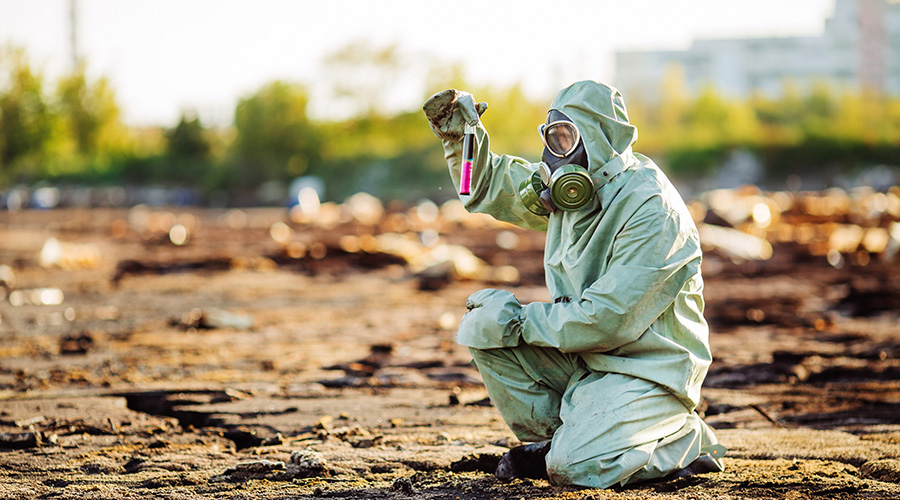 nuclear terrorism stock image