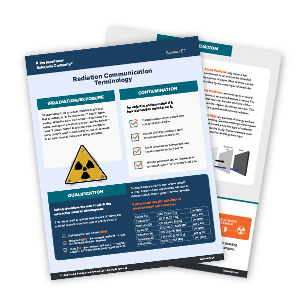 Radiation Communication Technology resource