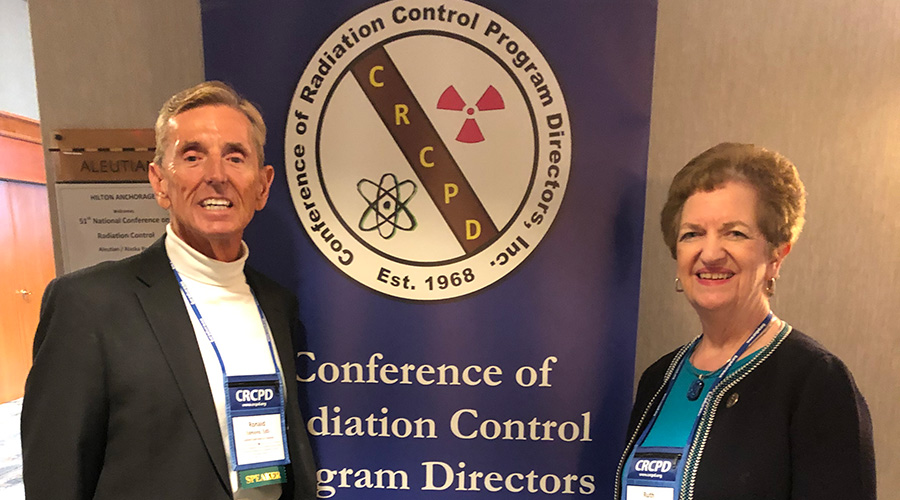 Ron Edmond at the Conference of Radiation Control Directors National Conference