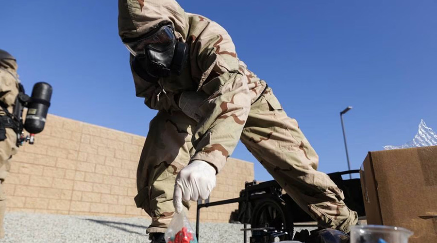 Here's how the Marines are training to deal with dirty bombs