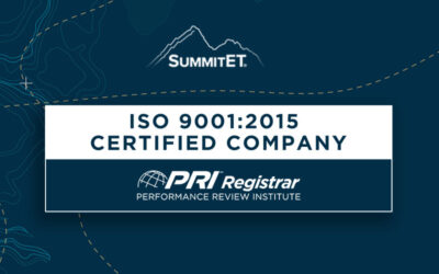 SummitET Earns ISO Certification