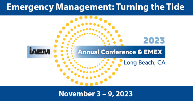 2023 IAEM Conference Logo