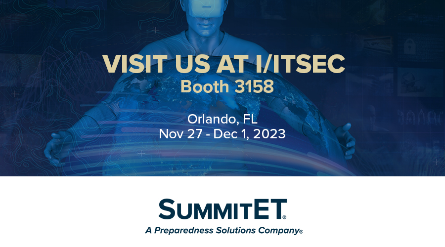 SummitET Offering Exercises and Training Support at I/ITSEC 2023