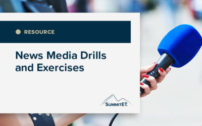 News Media Drills and Exercises