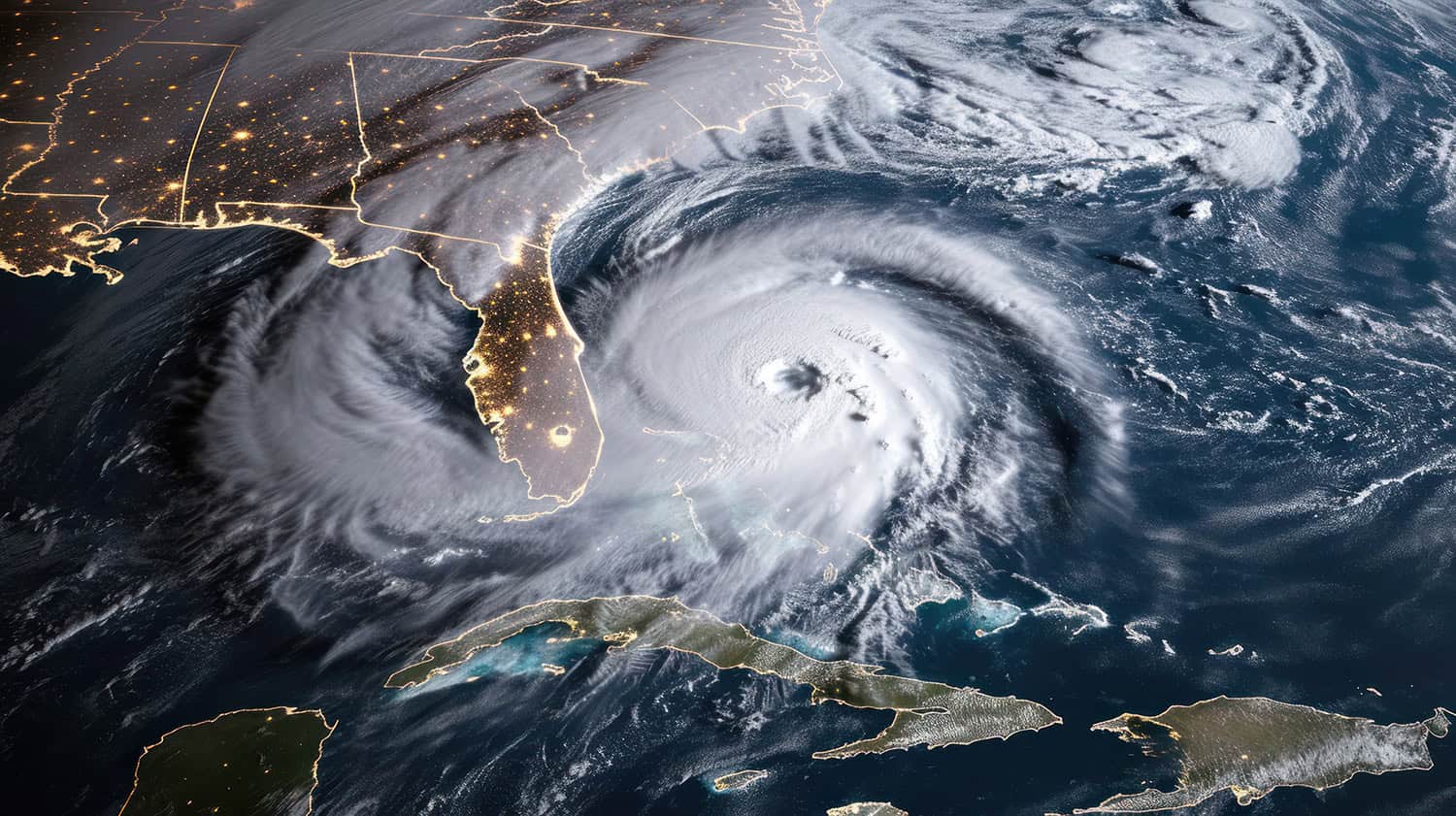 hurricane season stock image