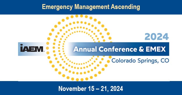 IAEM Annual Conference and EMEX graphic